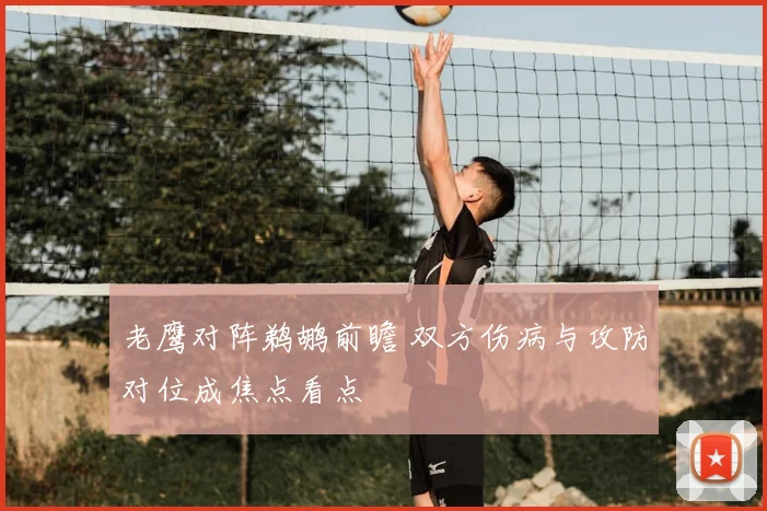 老鹰对阵鹈鹕前瞻 双方伤病与攻防对位成焦点看点
