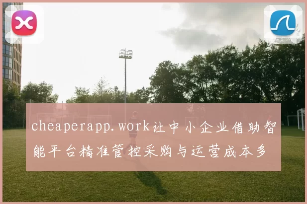cheaperapp.work让中小企业借助智能平台精准管控采购与运营成本多维数据驱动降本